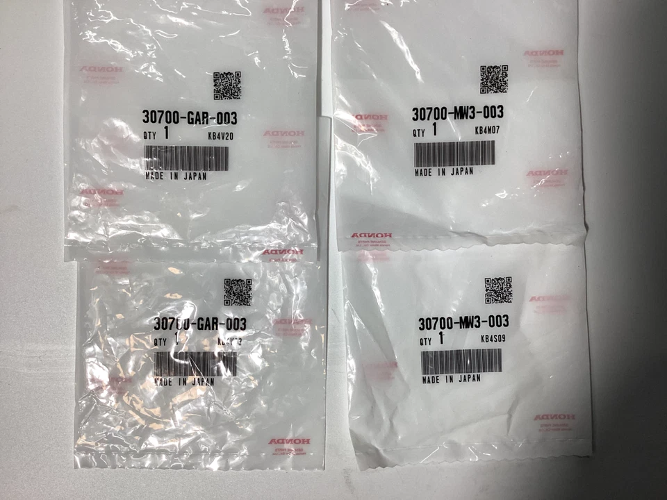 Genuine Honda 4 Spark Plug Cap Set 1969-1978 CB750K CB750A CB750F OEM #C08 - Image 2 of 2