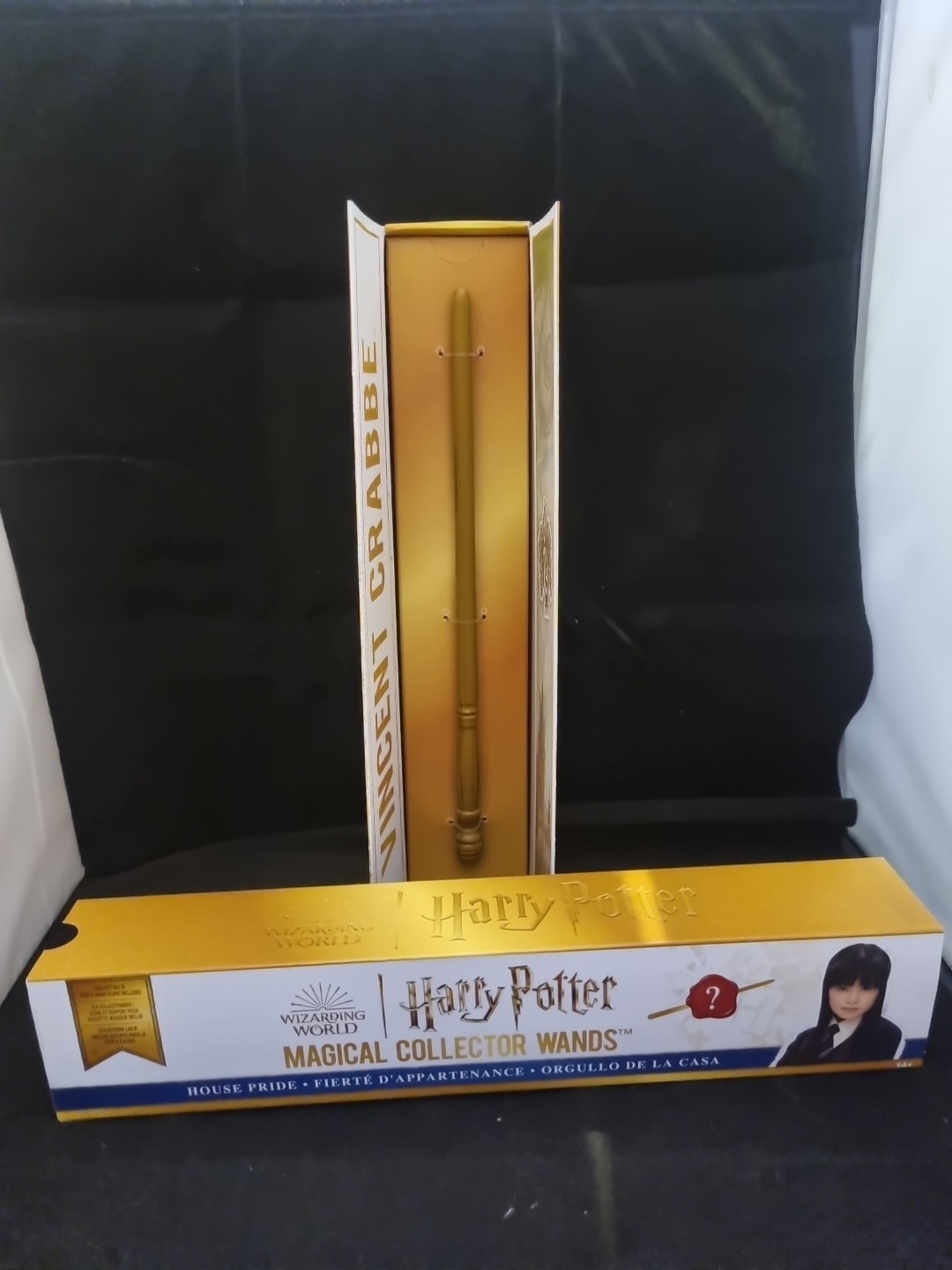 Varitas Mágicas Coleccionista Harry Potter Serie Orgullo Casa Vincent Crabbe