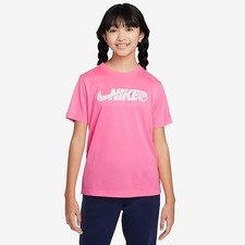 NWT Nike Legend Big Kids' Dri-FIT T-Shirt Pink FV5329-625 Sz XL