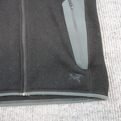 Arcteryx Covert Vest Mens Medium Black Fleece Full Zip Outdoor