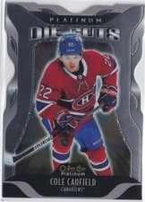 2021-22 21-22 O-Pee-Chee Platinum Die Cuts DC-22 Cole Caufield RC