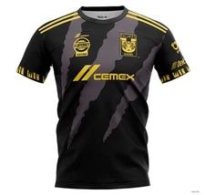 Personalized Liga MX Tigres UANL Shirt 3D M18 Mexican Soccer