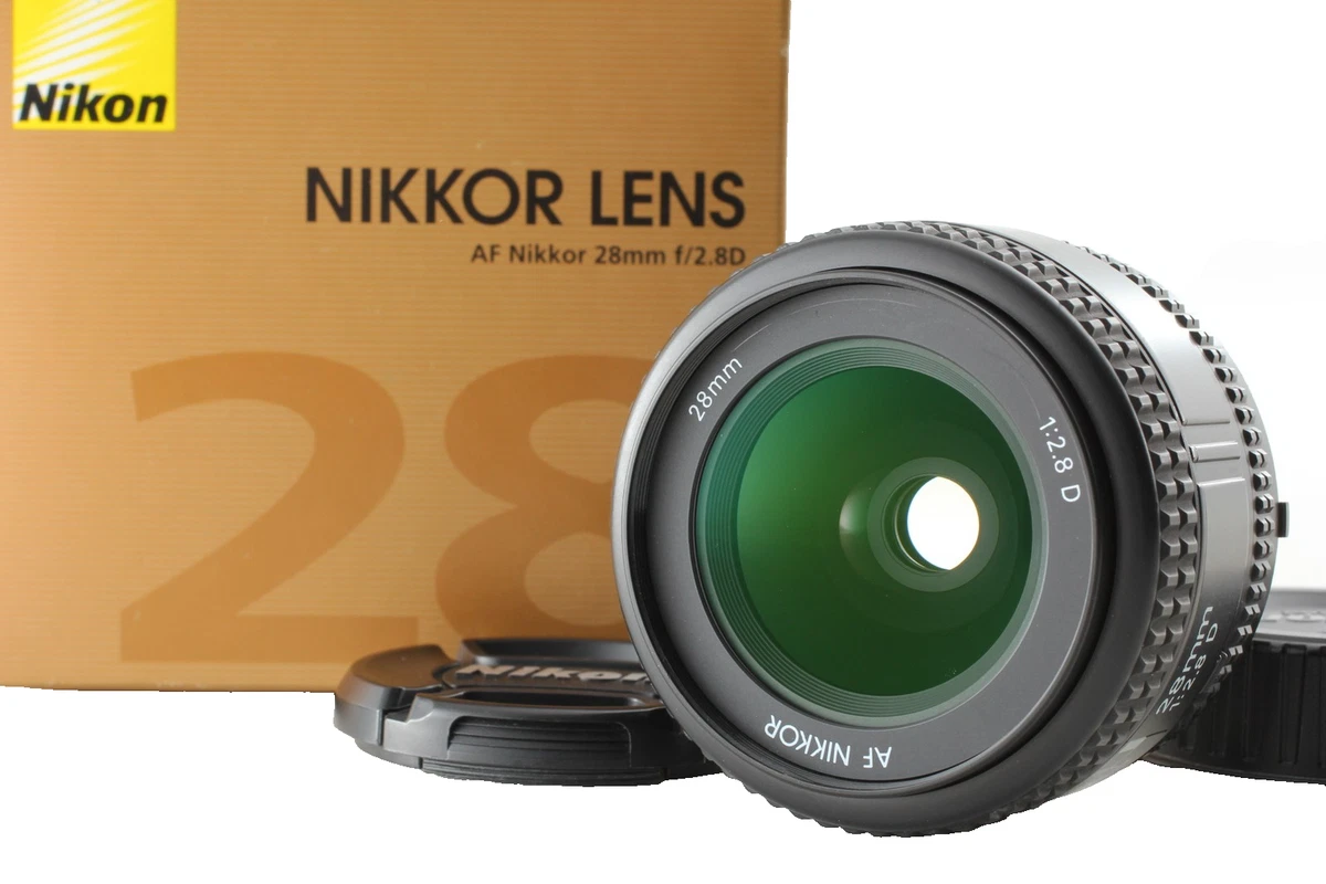 Nikon NIKKOR f/2.8 Camera Lenses 28mm Focal for sale - eBay