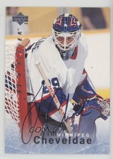 1995-96 Upper Deck Be a Player Auto Tim Cheveldae #S76 Auto 1k8a