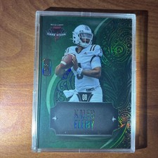 2023 Wild Card 7 Card Studs Club green Silver Foil 3/5 KALEB ELEBY West Michigan