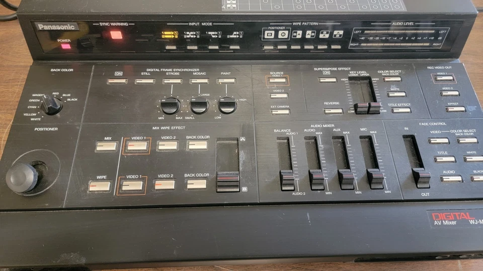 Panasonic WJ-MX10 Audio & Video Digital Production Mixer - Image 3 of 4