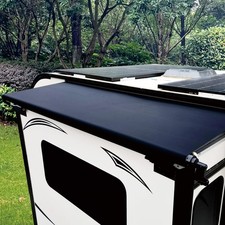 SHADEPLUS RV Slide Awning Black 7'9"