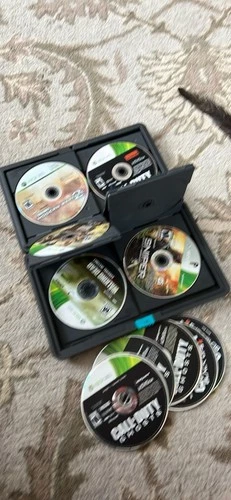 xbox 360 games lot disc only Plus Case