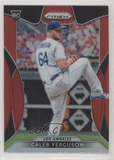 2019 Panini Prizm Tier II Red Prizm Caleb Ferguson #128 qx0