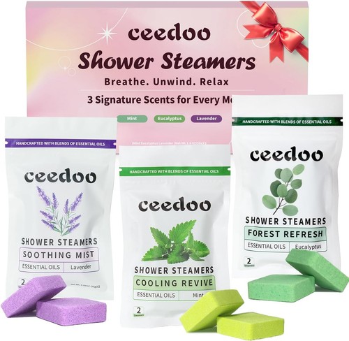 Shower Steamers Aromatherapy 6 Pack Gifts for Women Mom Men, Her... | eBay
