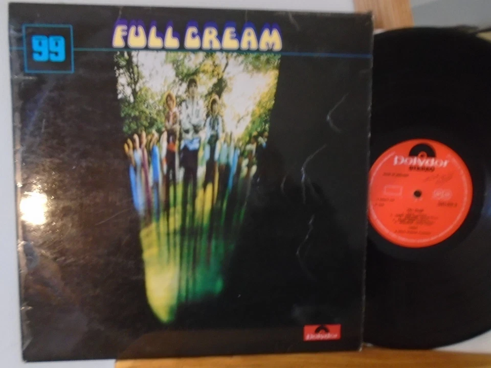 CREAM 4 x VINYL LP BUNDLE : FULL CREAM LIVE II WHEELS Musica Rock Comp. - Image 4 of 4