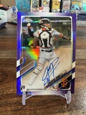 2021 Topps Chrome - Rookie Autographs Chadwick Tromp #RA-CT Purple Ref /250