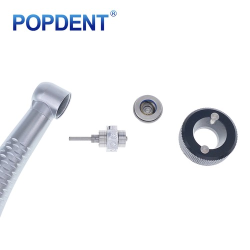 NSK Style Dental LED E-generator High Speed Handpiece 5*Bulb Fiber Optic / Rotor - Afbeelding 30 van 56