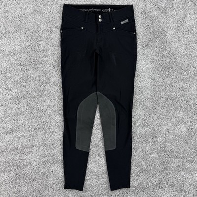 Kerrits Breeches Women s S Black Horseback Riding Equestrian Outdoors