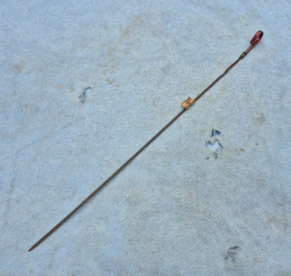 Chrysler Dodge Plymouth 1974 carrocería C 400 440 hp nuevo motor MoPar varilla de medición de aceite Foto 3 de 3