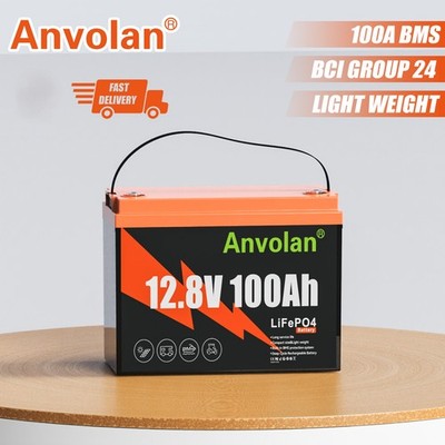 Lithium LiFePO4 Batterie 12V 100Ah BMS Low Temperature Schutz 1280WhAutobatterie