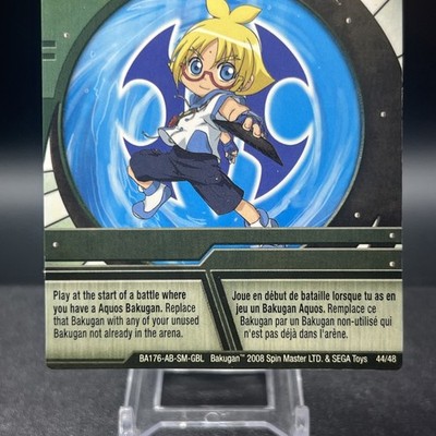 Aquos 44/48 BA176-AB-SM-GBL Green Ability Bakugan Battle Brawlers