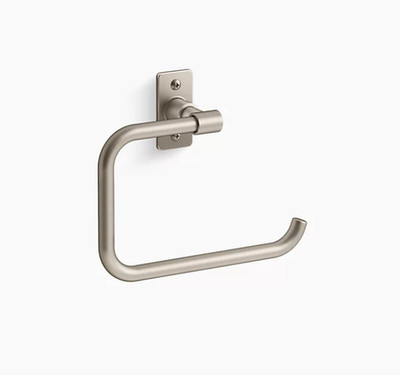 New Sealed  Kohler K-35928-BN Castia by Studio McGee 7-1/2'' Towel Ring J1