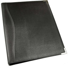 Leather A4 Ring Binder | Document Folder | Executive Conference Folder | Soft L