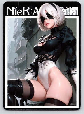 Nier Automata 2B Video Game Hot Spicy Custom Trading Card ACEO
