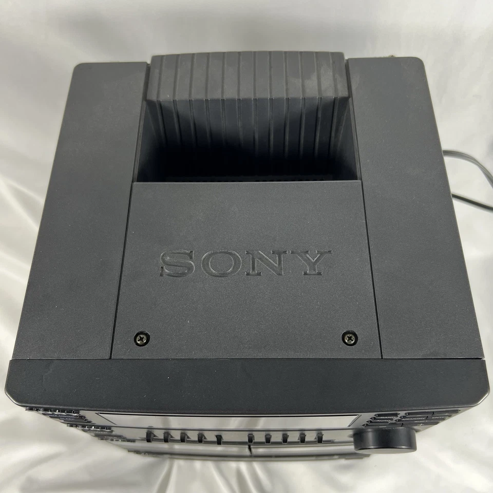 Sony FH-B50CD Compact Component Stereo System CD Tape Radio Powers On Parts - Image 4 of 4