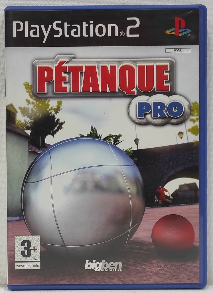 Pétanque Pro Jeu Playstation 2 PS2 Avec Notice AF362