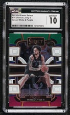 2023 Select Concourse Green White Purple Prizm Dereck Lively II #76 CGC 10 0z5u