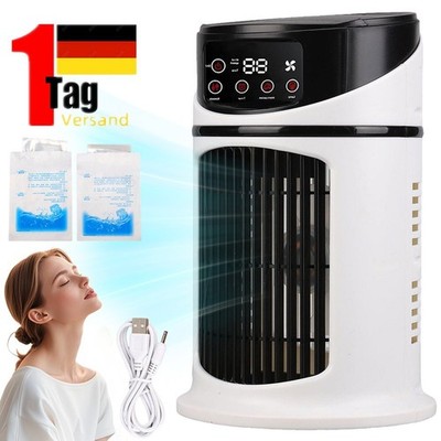 3 in 1 Mini Aircooler Mobile Klimaanlage Klima Ventilator Klimagerät Luftkühler