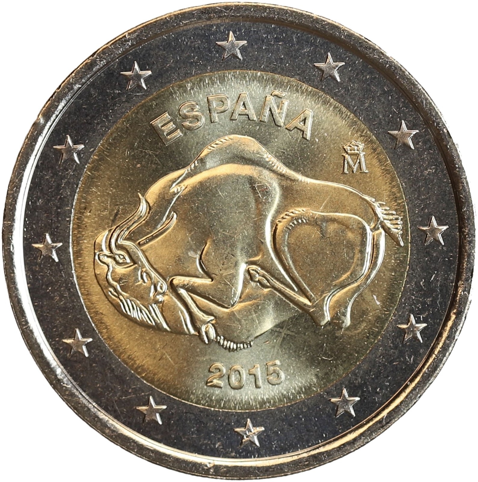 2 Euros Espagne 2015 - Grotte Altamira