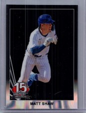 Matt Shaw 2025 Leaf National NSCC Baseball 1/1 Pre Production Proof