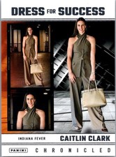 Caitlin Clark 2025 Panini Caitlin Clark Chronicled #61 Indiana Fever