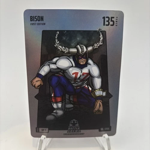 Bo Jackson Battle Arena Update Bison Silver Steel Battlefoil Josh Allen SBF-5