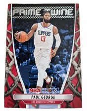 2022 Panini NBA Hoops Prime Time Paul George #22 LA Clippers Basketball Card (E8