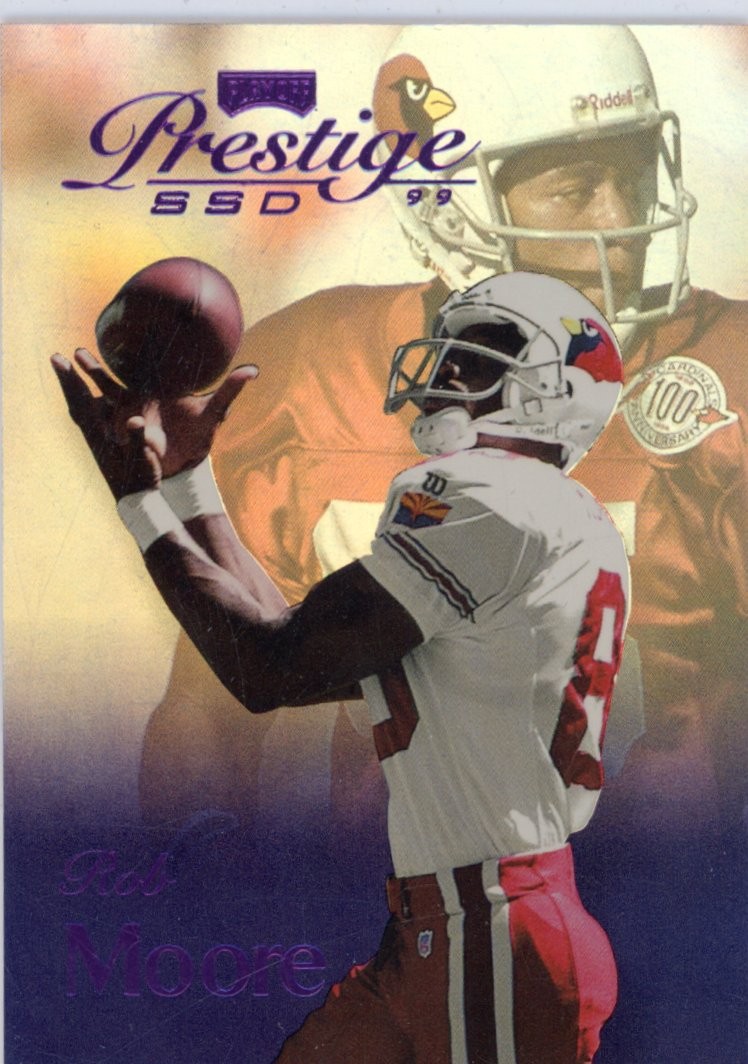 1999 Playoff Prestige SSD Rob Moore Spectrum Purple #/500 Arizona Cardinals