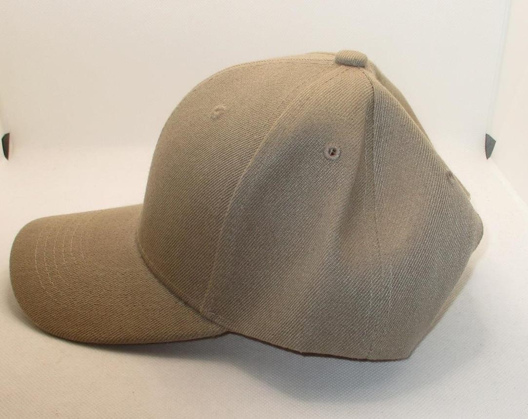 PLAIN TAN COLORED - Baseball Cap - Adjustable Hat… - image 4