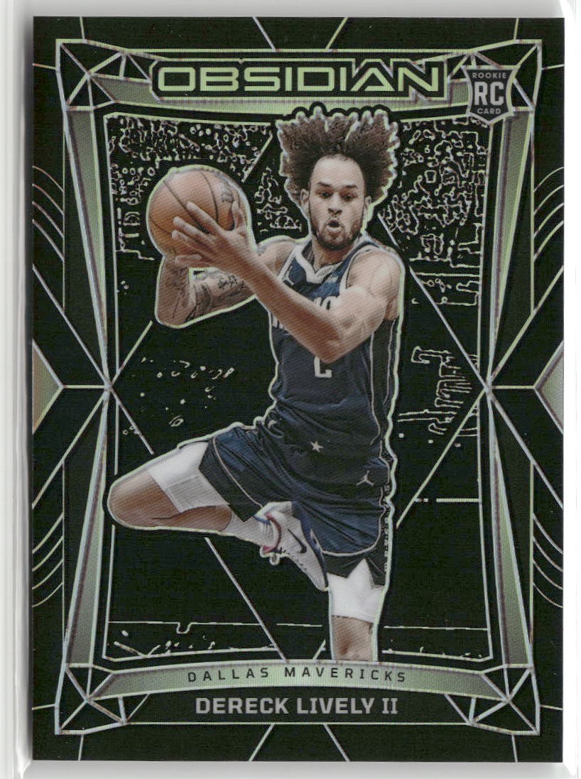 2023-24 Panini Obsidian #120 Dereck Lively II RC ☘️162