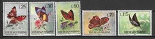 San Marino 1963 Insects Butterfly Schmetterlinge Papillons compl set MNH