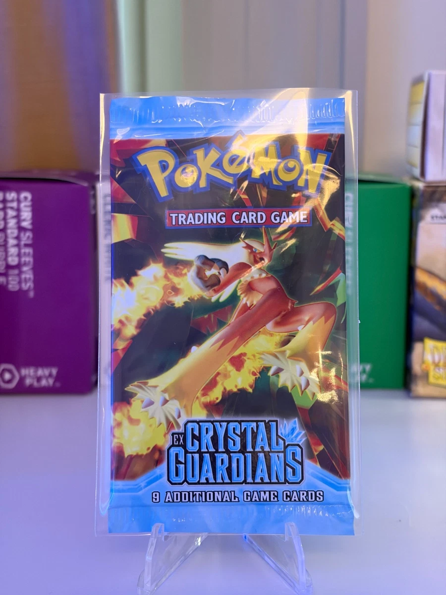 Preços baixos em Pokémon TCG Ex Crystal Guardians Lacrado pacotes