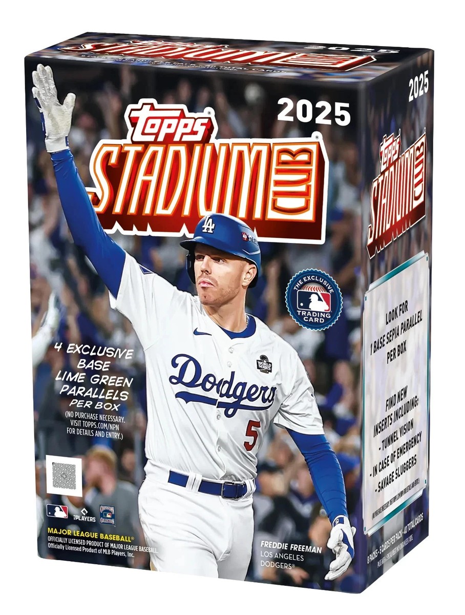 2025 TOPPS STADIUM CLUB BASEBALL VALUE BLASTER BOX (40 cards) NEW