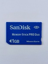    Sandisk 1GB Memory Stick PRO Duo, MagicGate, Tested  Working  