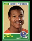 1989 SCORE #263 STEVE ATWATER RC BRONCOS