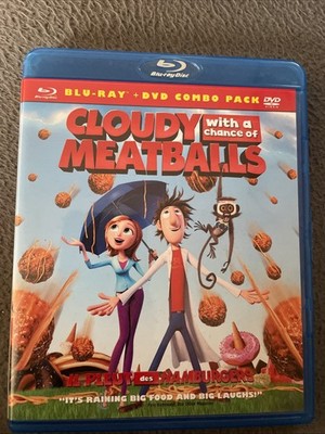 Cloudy With a Chance of Meatballs (Blu-ray/DVD, 2010, 2-Disc Set)