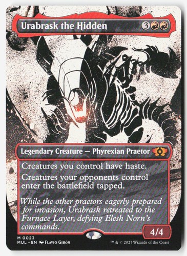 Urabrask the Hidden Mythic - MUL 23 EN NM Magic