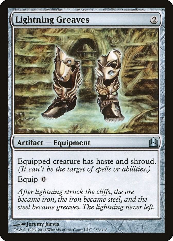 Lightning Greaves - Commander : Magic: The Gathering NM