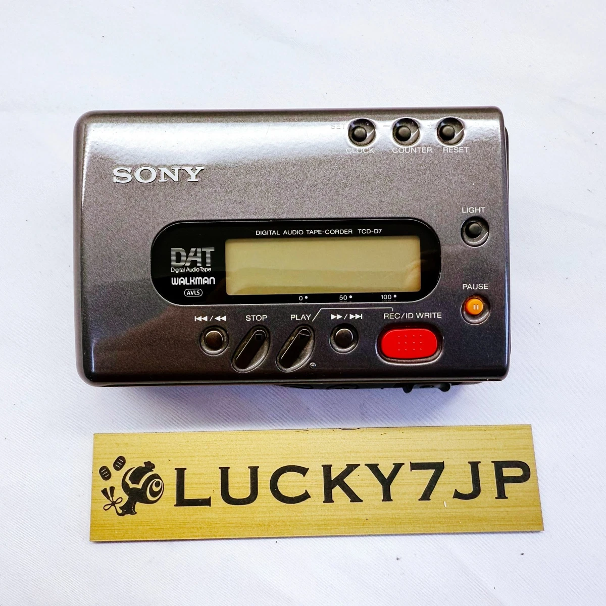 Sony Walkman DAT Digital Audio Tape Recorder Tcd-d7 for sale