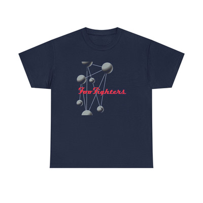 Foo Fighters The Colour And The Shape Album Navy Shirt CL765