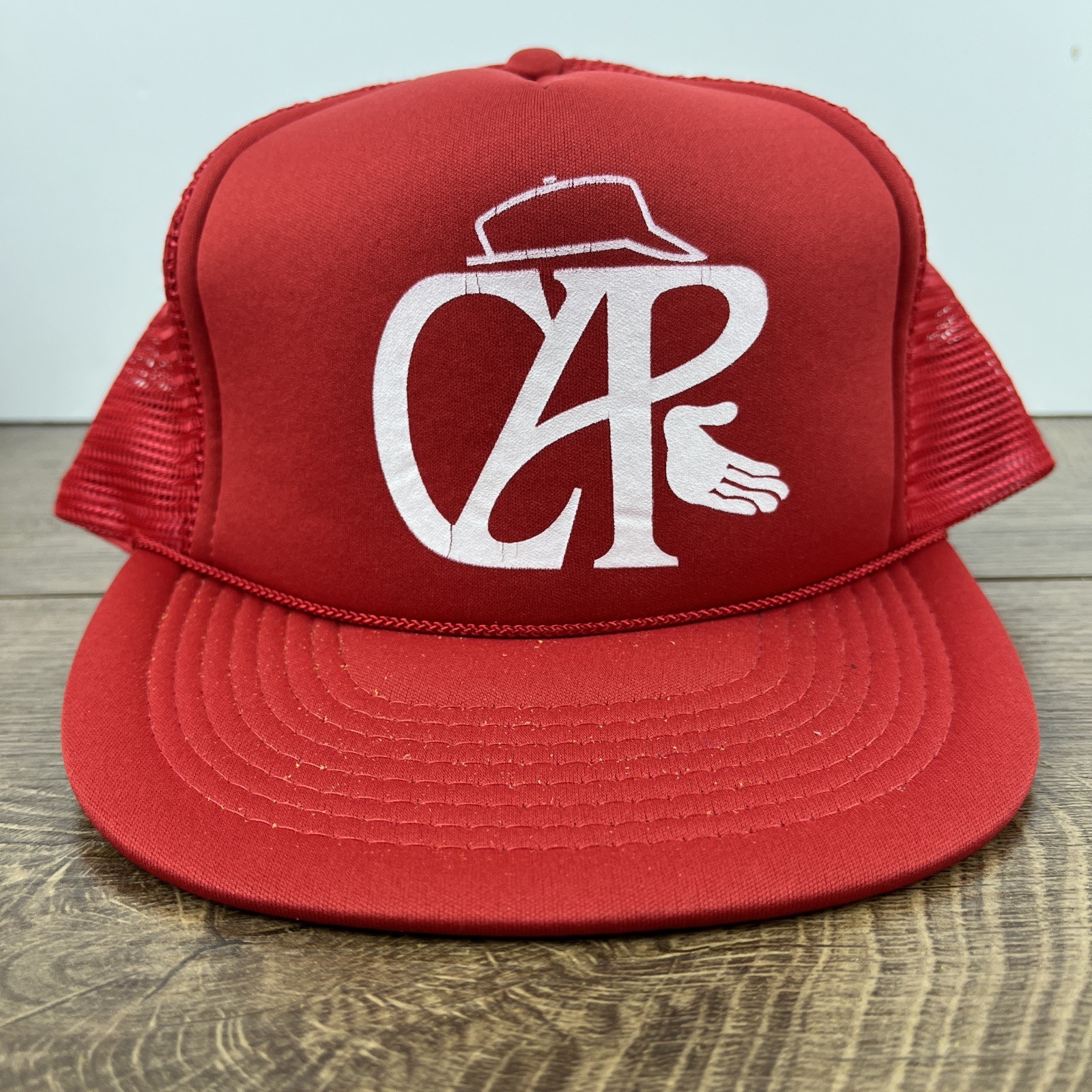 CAP Snapback Hat Red Hat Adjustable Baseball Hat … - image 2
