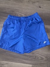 Nike Swim Solid Lap 7" Volley Short Swim Trunks Mesh Royal Blue Men's Large