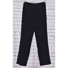 ESCADA Black Label Evening Stretch Black Wool Dress Pants