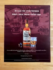 2010 Print Ad Austin Nichols Wild Turkey Bourbon Whiskey